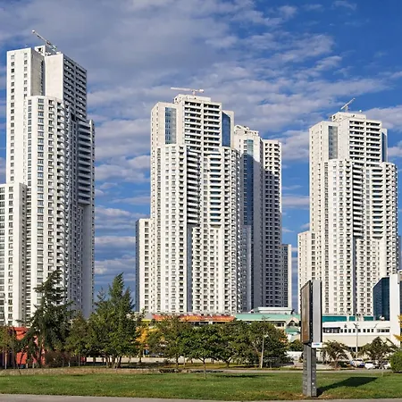 30th Floor-skyline Above A Appartamento Skopje